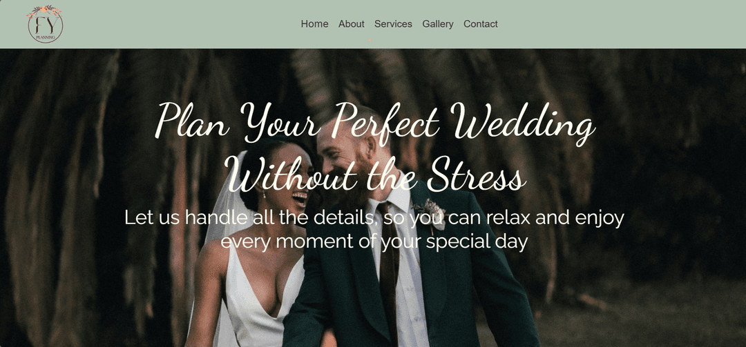 Wedding Planner Website